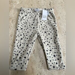 GAP Baby Girls' Cozy Leggings Bottoms 6-12 Month “Moonstone” Sherpa Lined